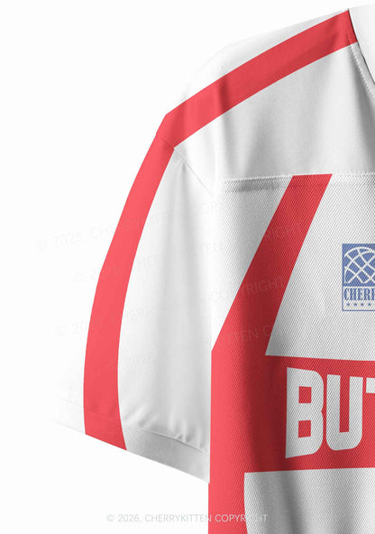 Butch Bait Pride Y2K Crop Sport Jersey Shirts Cherrykitten