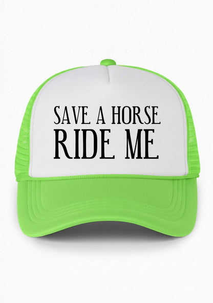 Ride Me Y2K Colorblock Trucker Hat Cherrykitten