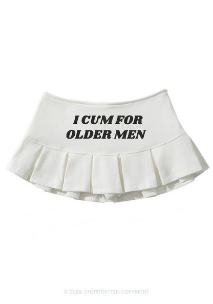Come For Older Men Y2K Mini Pleated Skirts Cherrykitten