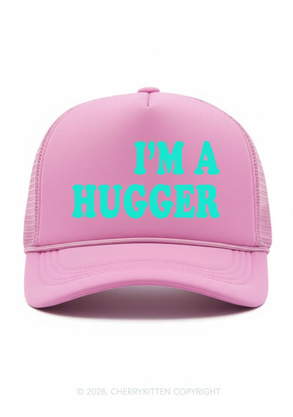 Im A Hugger Pride Y2K Trucker Hat Cherrykitten