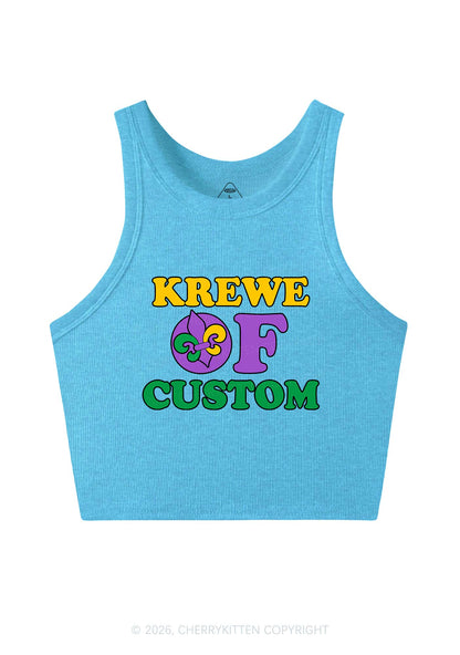 Krewe Of Custom Y2K Crop Tank Top Cherrykitten