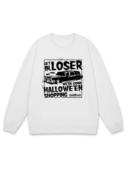 We're Going Halloween Shopping Y2K Sweatshirt Cherrykitten