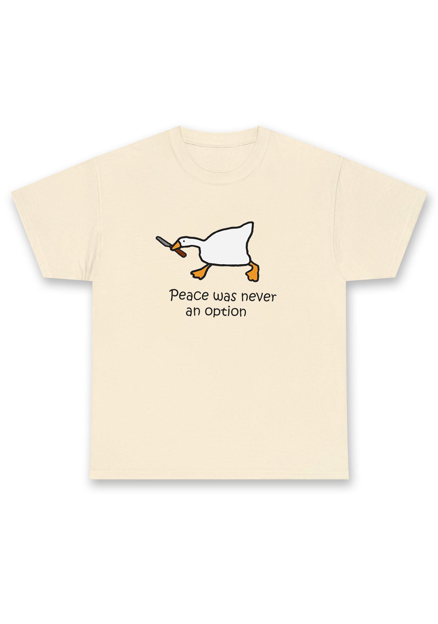 Peace Was Never An Option Chunky Shirt