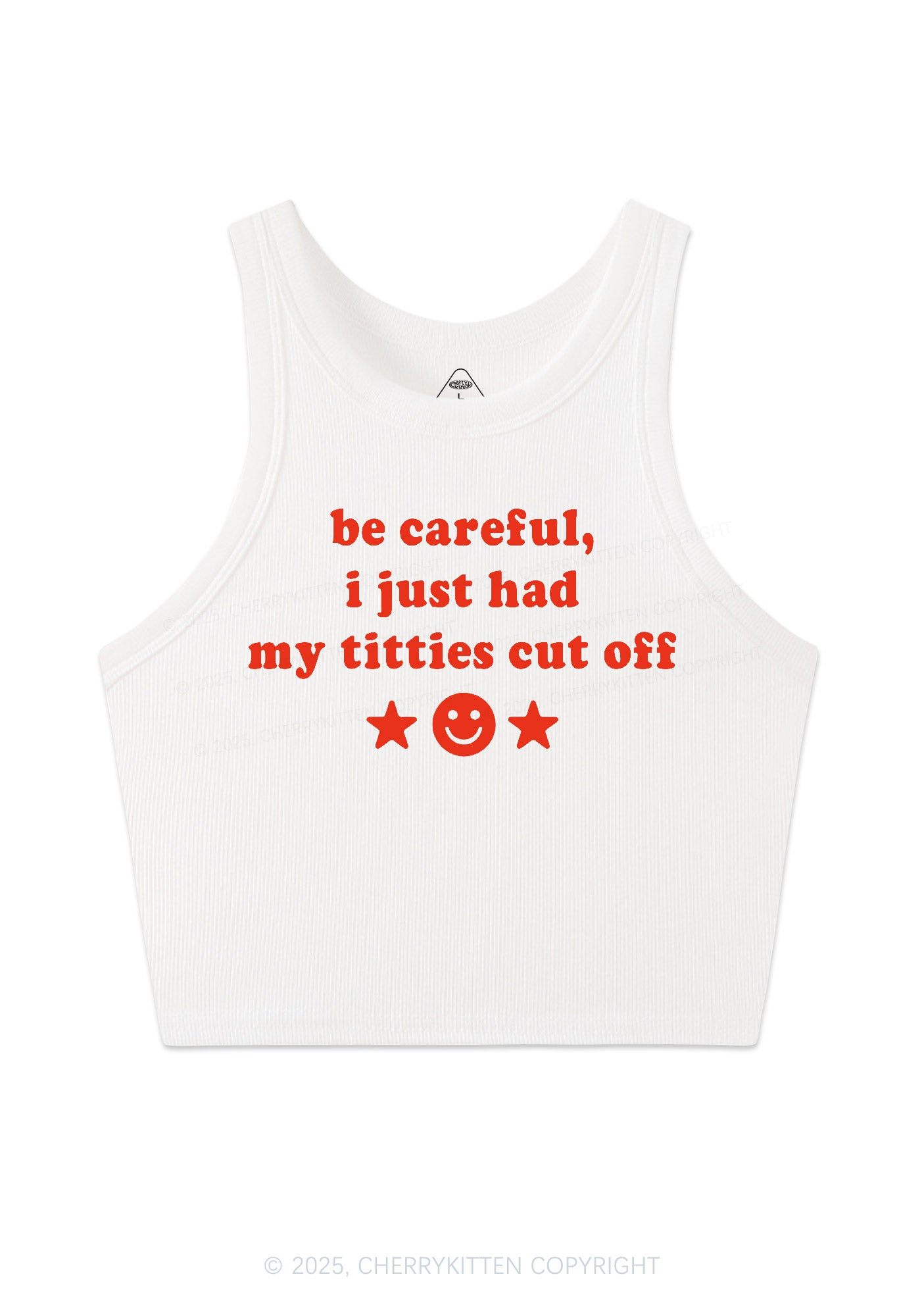 Just Had Txtties Cut Off Pride Y2K Crop Tank Top Cherrykitten