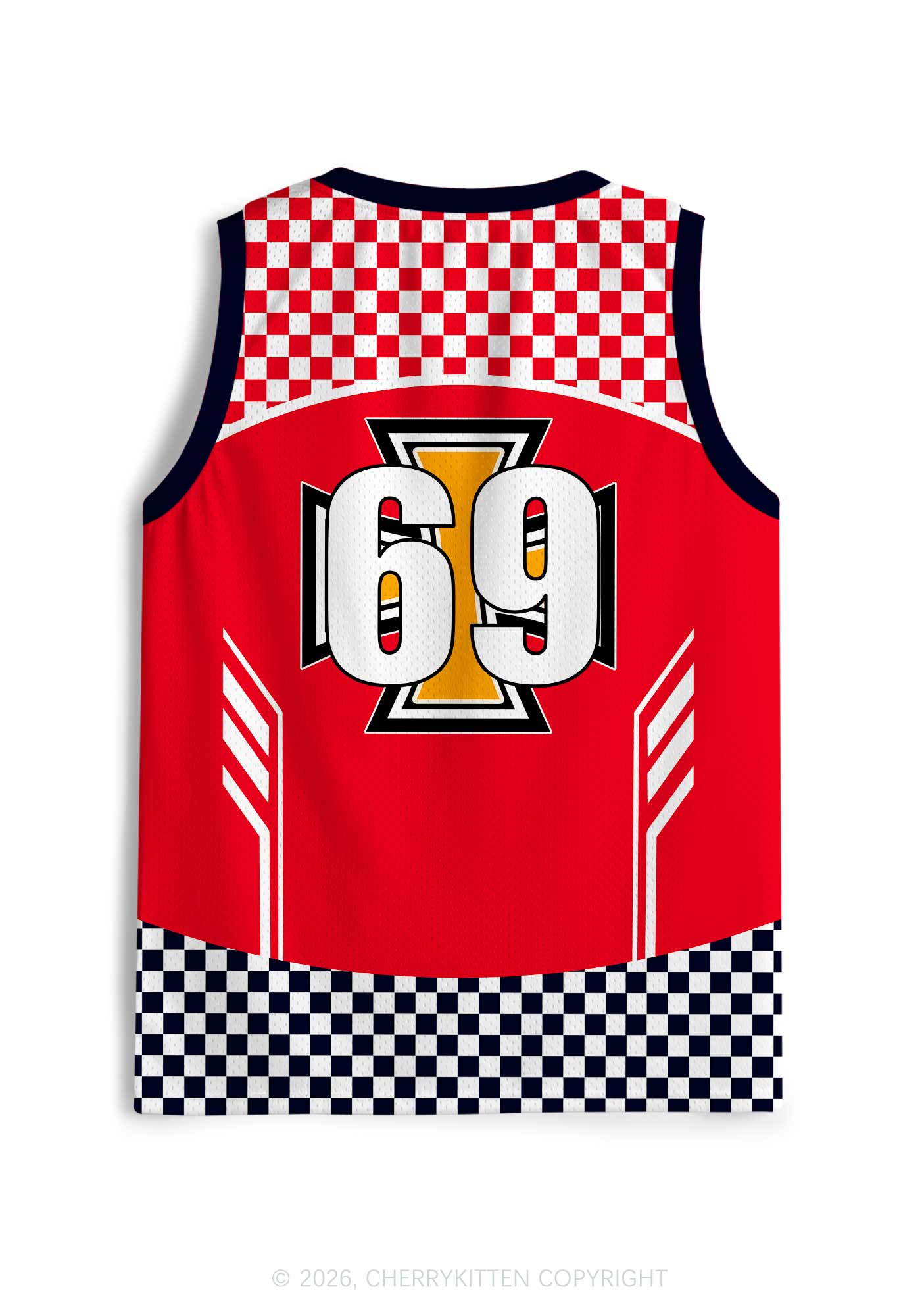 I Love My Super Hot GF Y2K Sport Jersey Tank Cherrykitten
