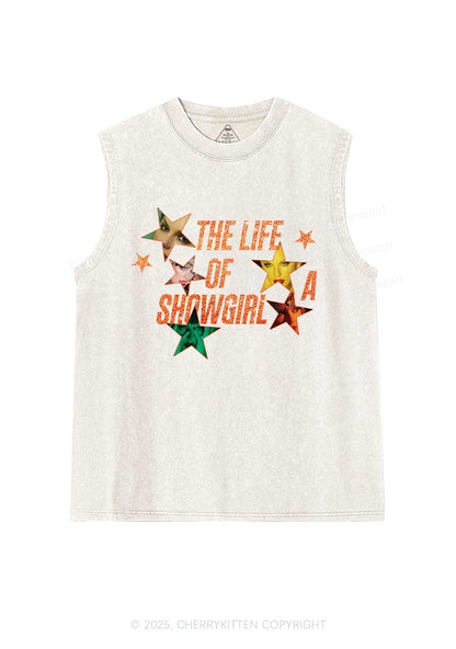 Star TS Photo Y2K Washed Muscle Tank Cherrykitten