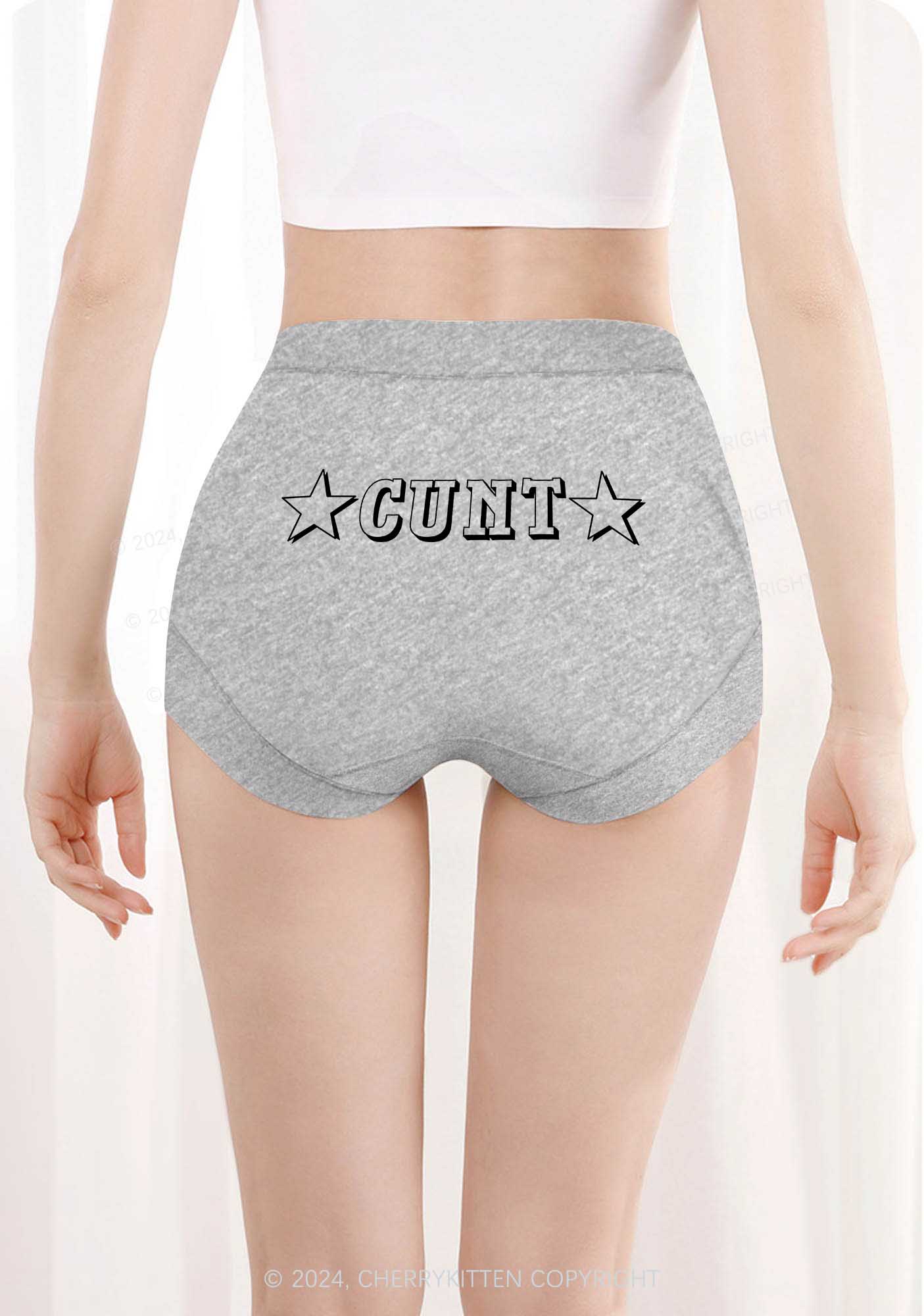 Star Count Y2K Mid Rise Waist Boyshort Cherrykitten