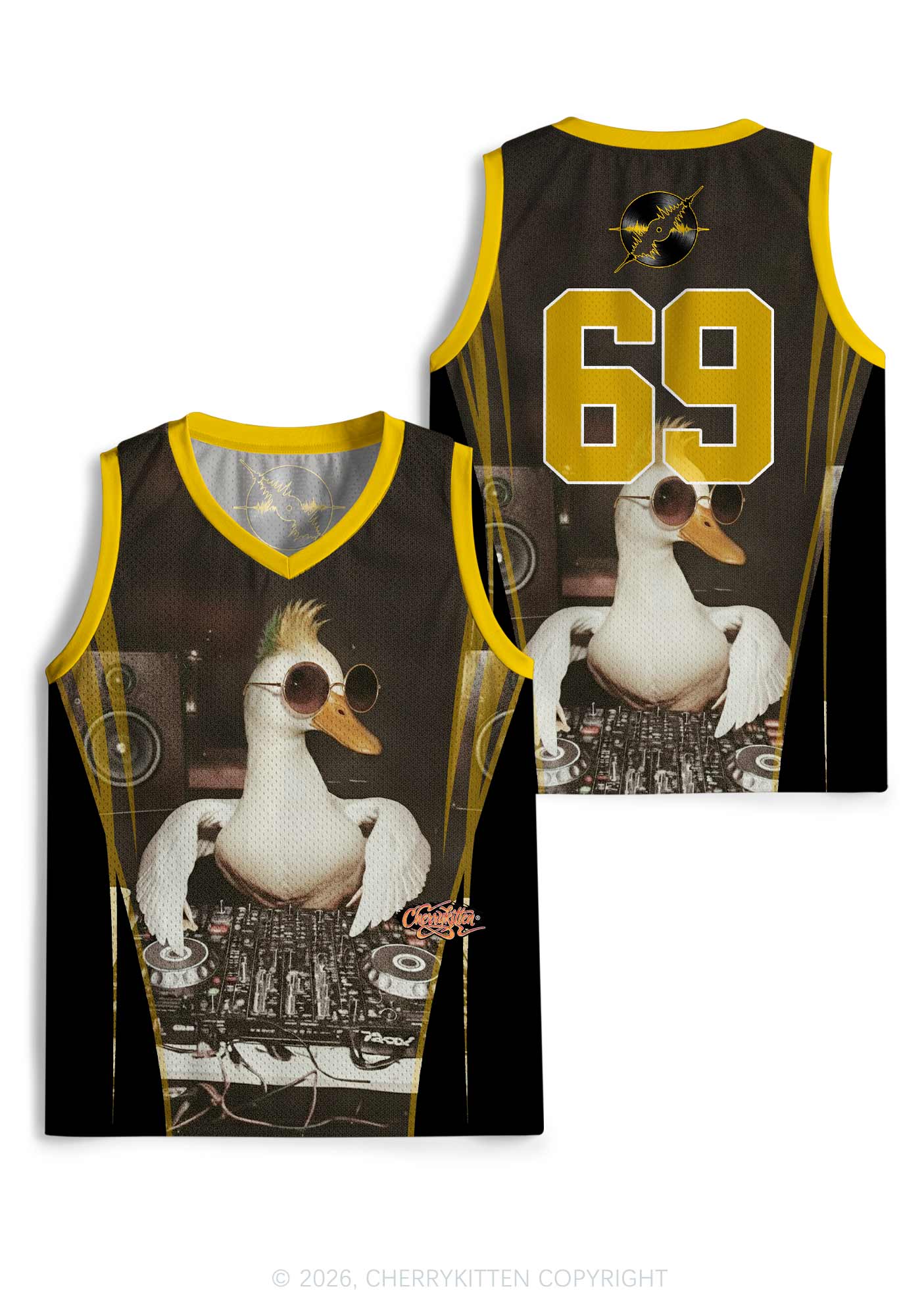Sunglasses DJ Duck Y2K Sport Jersey Tank Cherrykitten