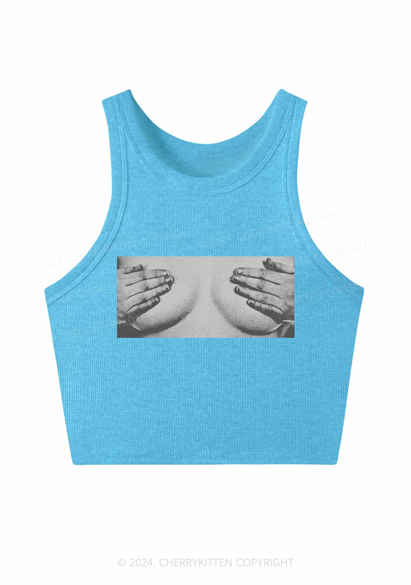 Touch Bxxbs Y2K Crop Tank Top Cherrykitten
