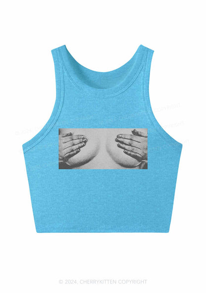 Touch Bxxbs Y2K Crop Tank Top Cherrykitten