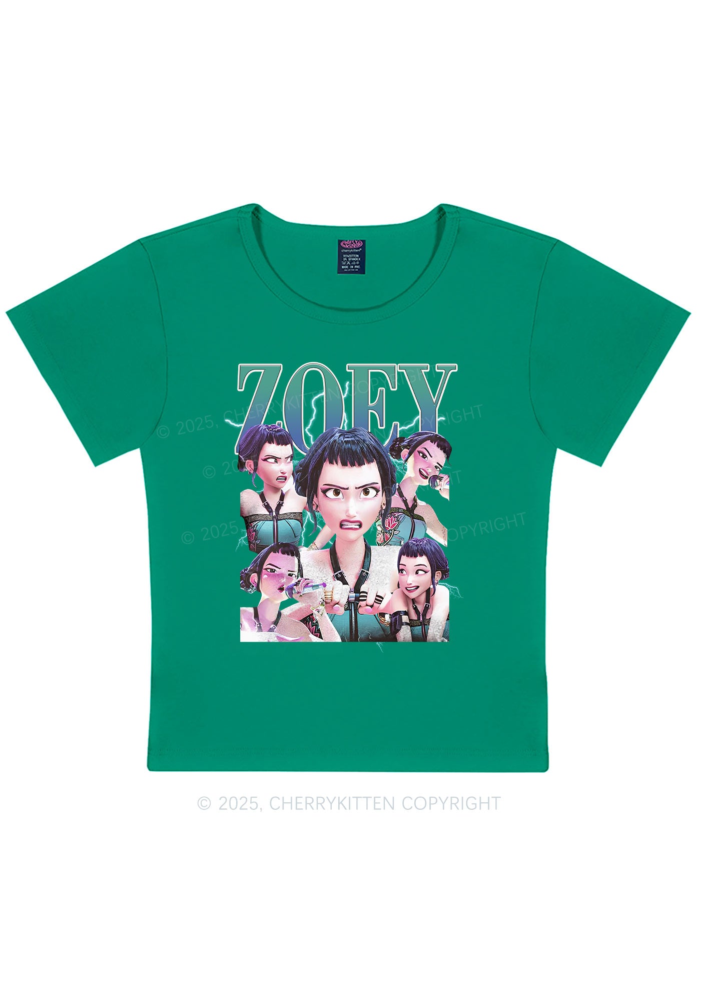 Kpop Girl Y2K Baby Tee Cherrykitten