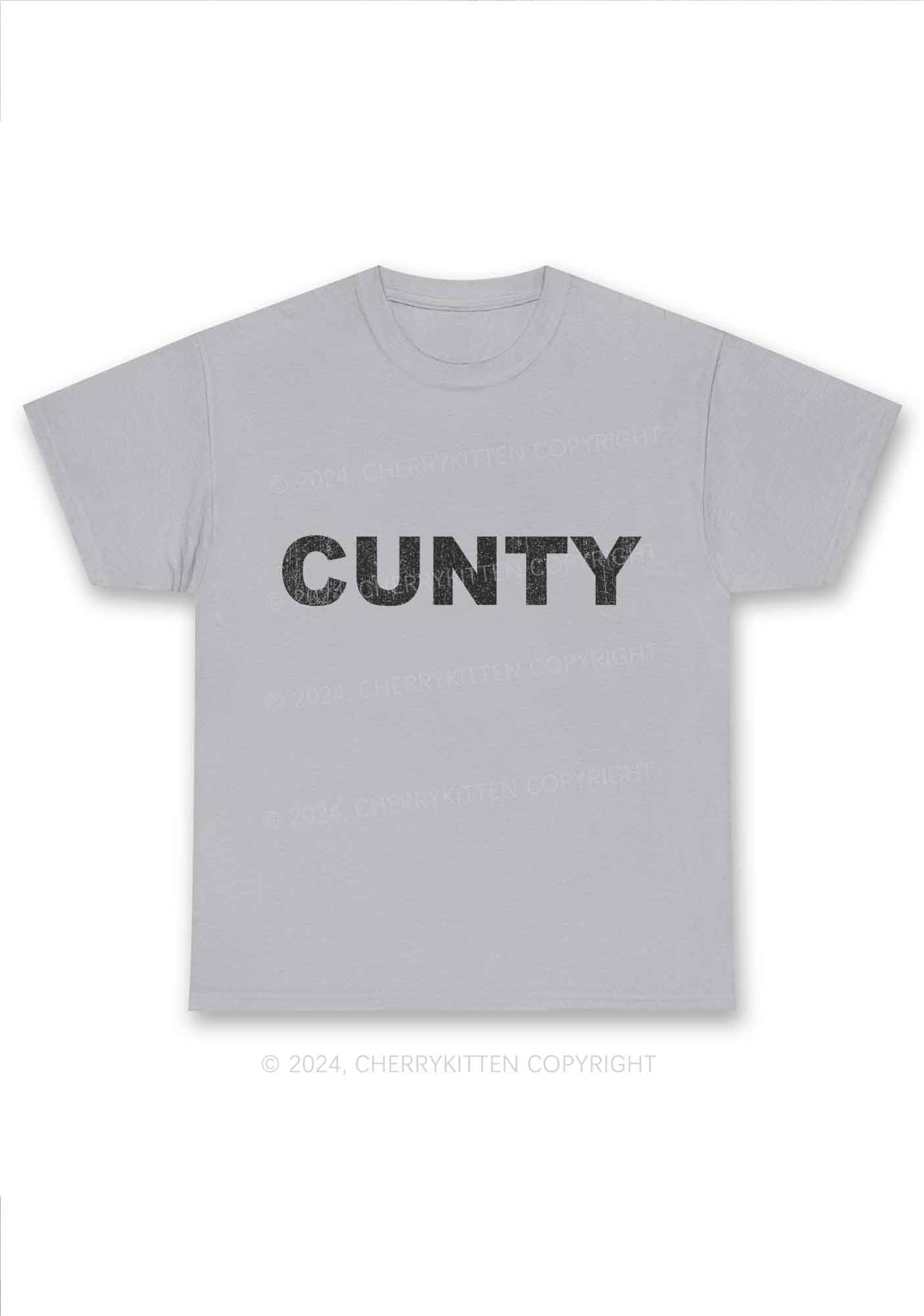 Cunty Y2K Chunky Shirt Cherrykitten