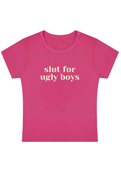 Curvy Slxt For Ugly Boys Baby Tee