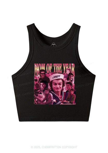 Mom Of The Year Y2K Crop Tank Top Cherrykitten
