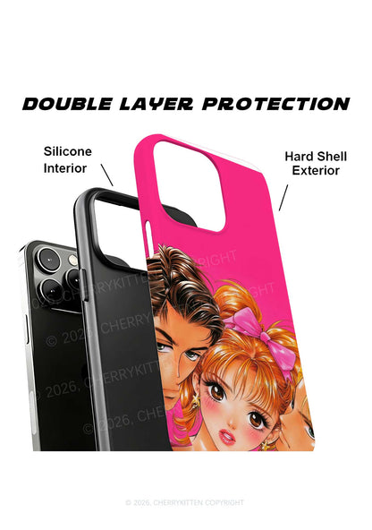 Love Triangle Y2K Phone Case Cherrykitten