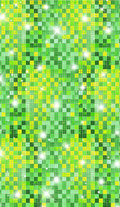 Green Disco Ball Grid Y2K Phone Case Cherrykitten