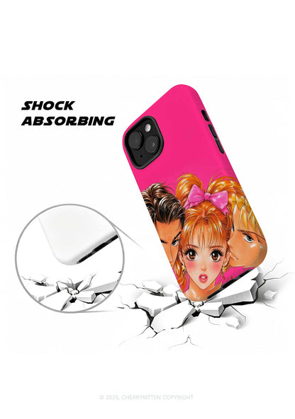 Love Triangle Y2K Phone Case Cherrykitten