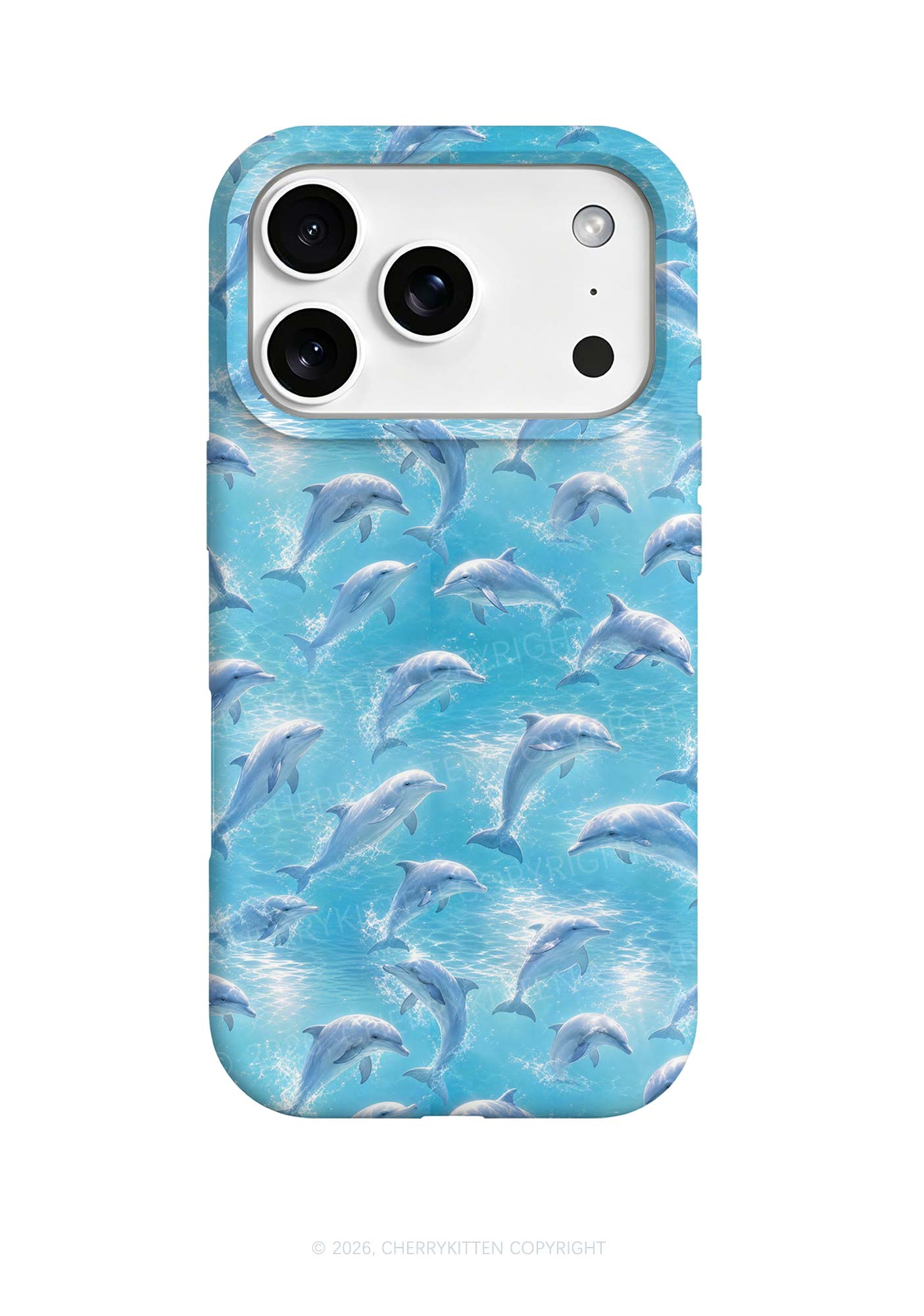 Blue Dolphin Y2K Phone Case Cherrykitten