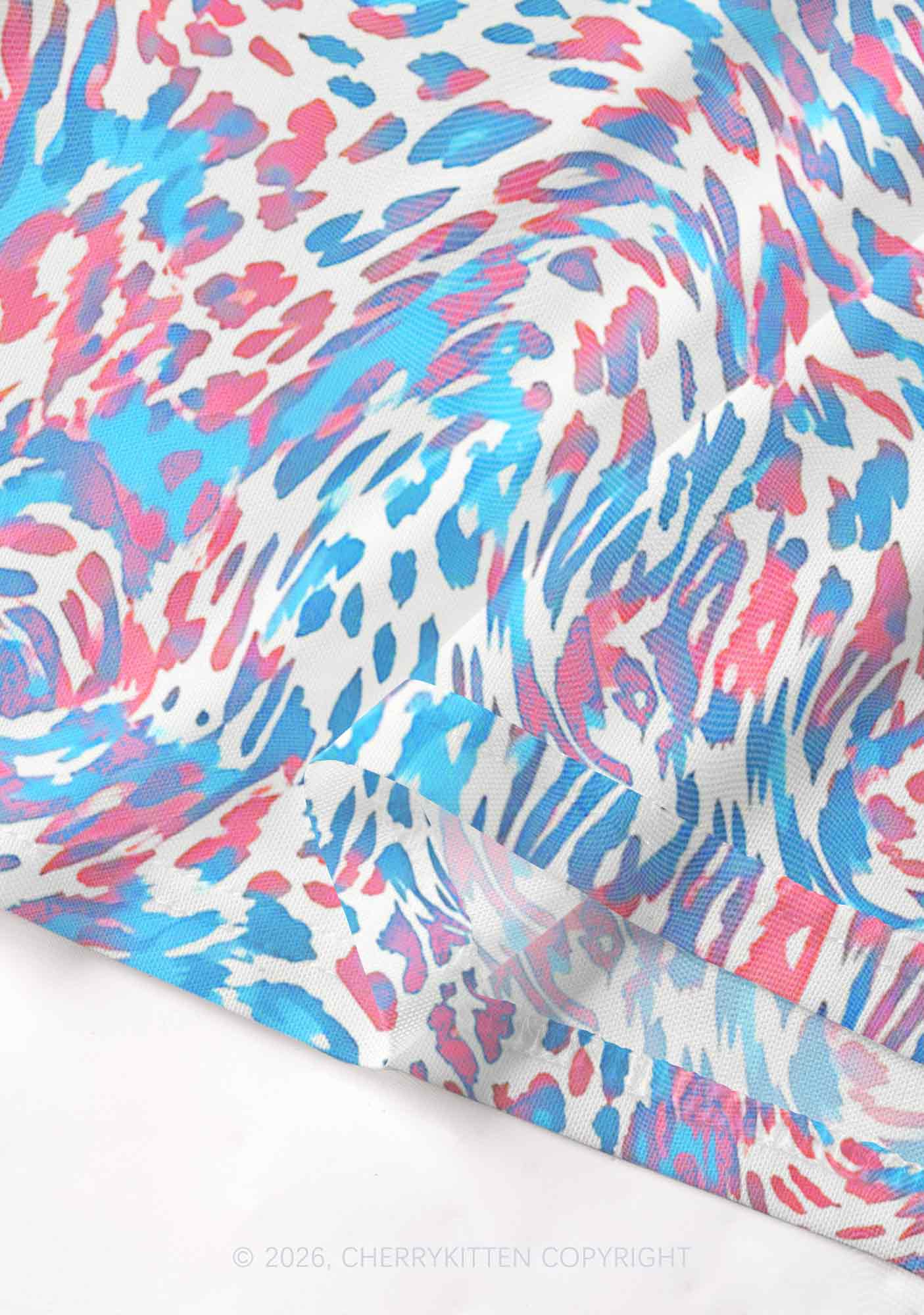 Trans Leopard Pride Y2K Mesh Muscle Tank Cherrykitten