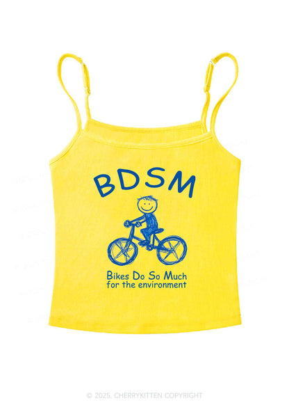 Bikes Do Much Environment Y2K Spaghetti Strap Cami Cherrykitten