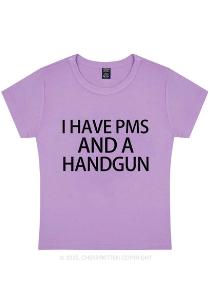 I Have Pms Y2K Baby Tee Cherrykitten