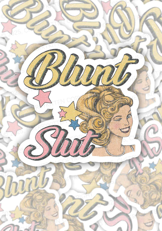 Blunt Slxt 1Pc Y2K Sticker Cherrykitten
