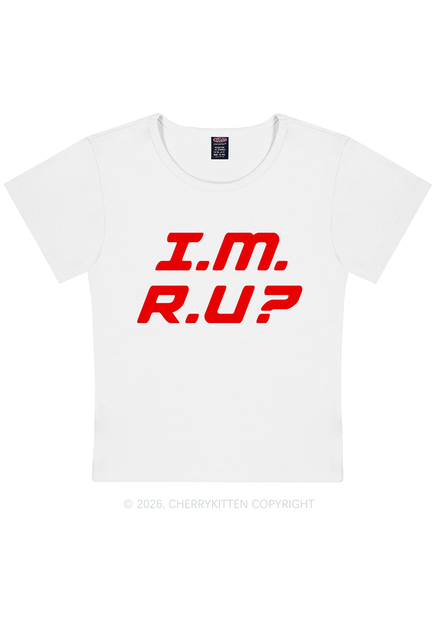 Im Ru Pride Y2K Baby Tee Cherrykitten