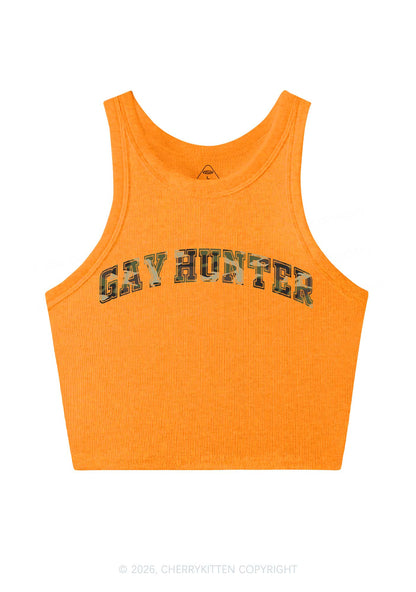 Gay Hunter Pride Y2K Crop Tank Top Cherrykitten