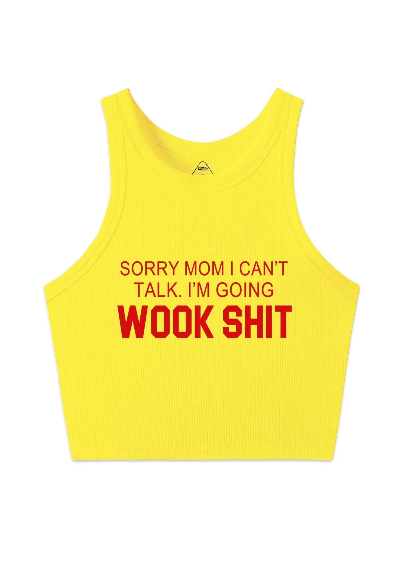 Im Doing Wook Shxt Y2K Crop Tank Top Cherrykitten
