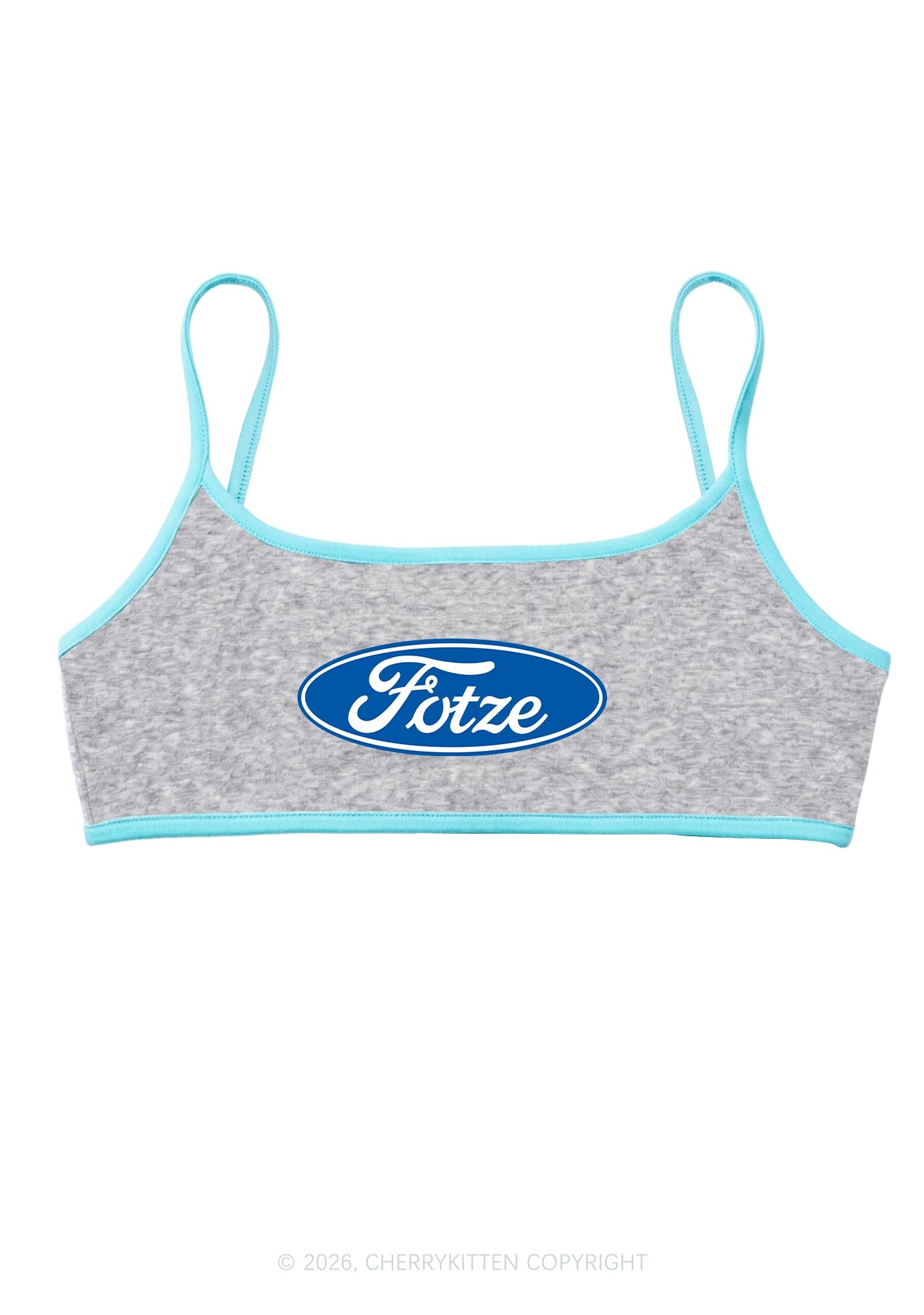 Fotze Y2K Super Crop Cami Cherrykitten