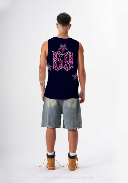 Pink Leopard Fag Princess Pride Y2K Sport Jersey Tank Cherrykitten