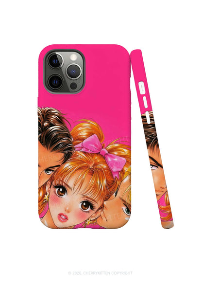 Love Triangle Y2K Phone Case Cherrykitten