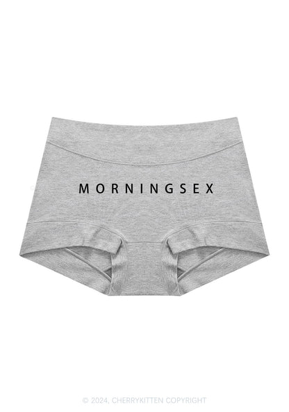 Morningsex Y2K Mid Rise Waist Boyshort Cherrykitten