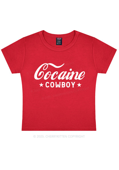 Cola Cowboy Y2K Baby Tee Cherrykitten