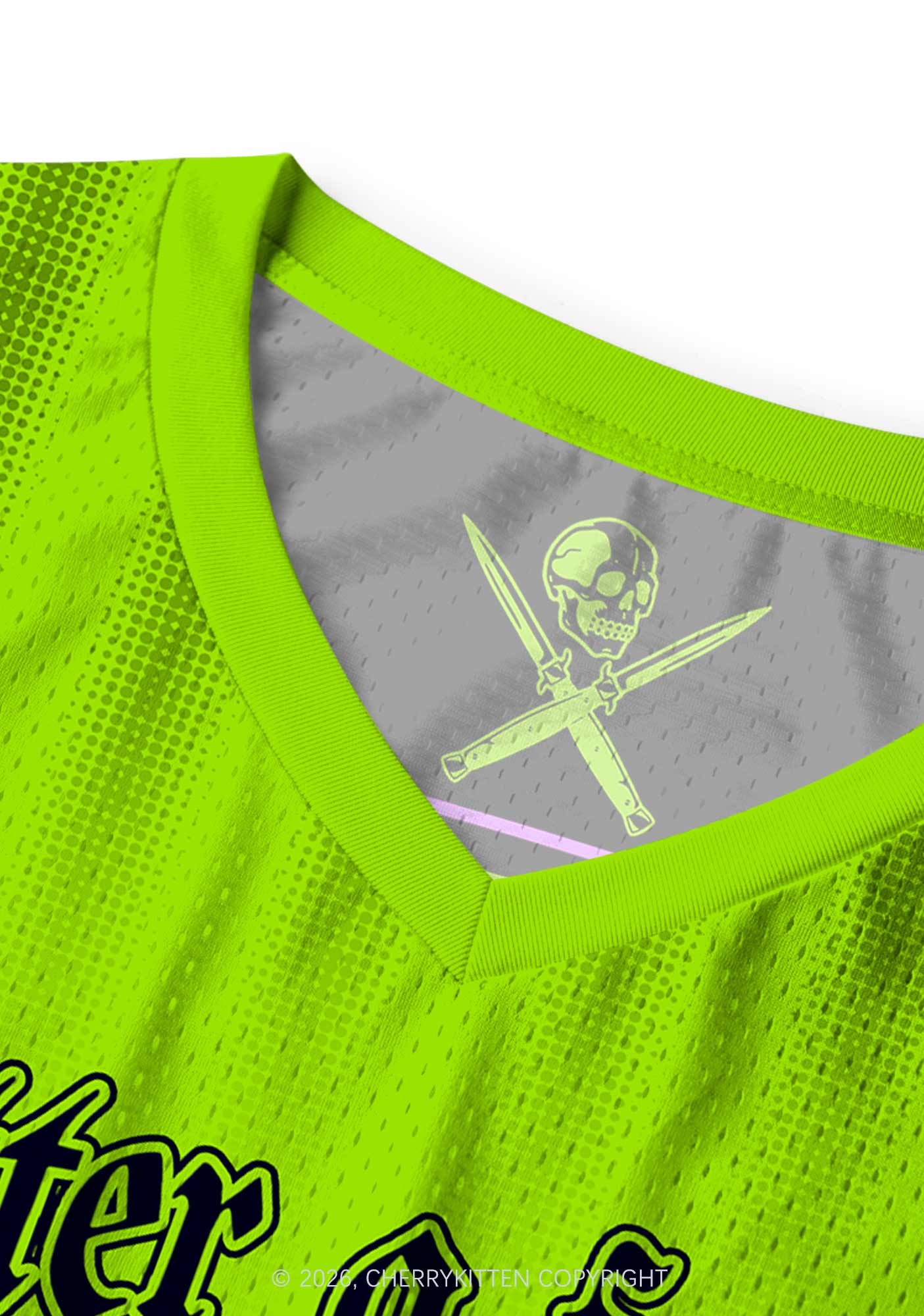 Green Better Faggot Than Fascist Pride Y2K Sport Jersey Tank Cherrykitten