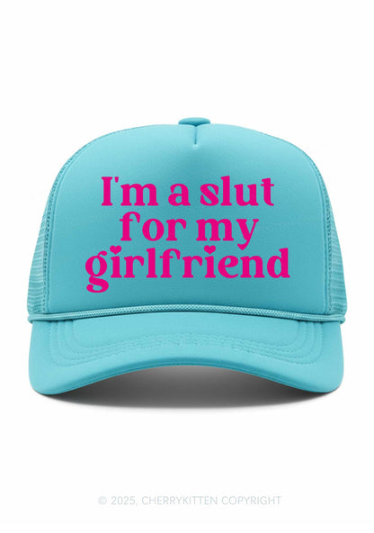 Slxt For My BF Valentine's Day Y2K Trucker Hat Cherrykitten