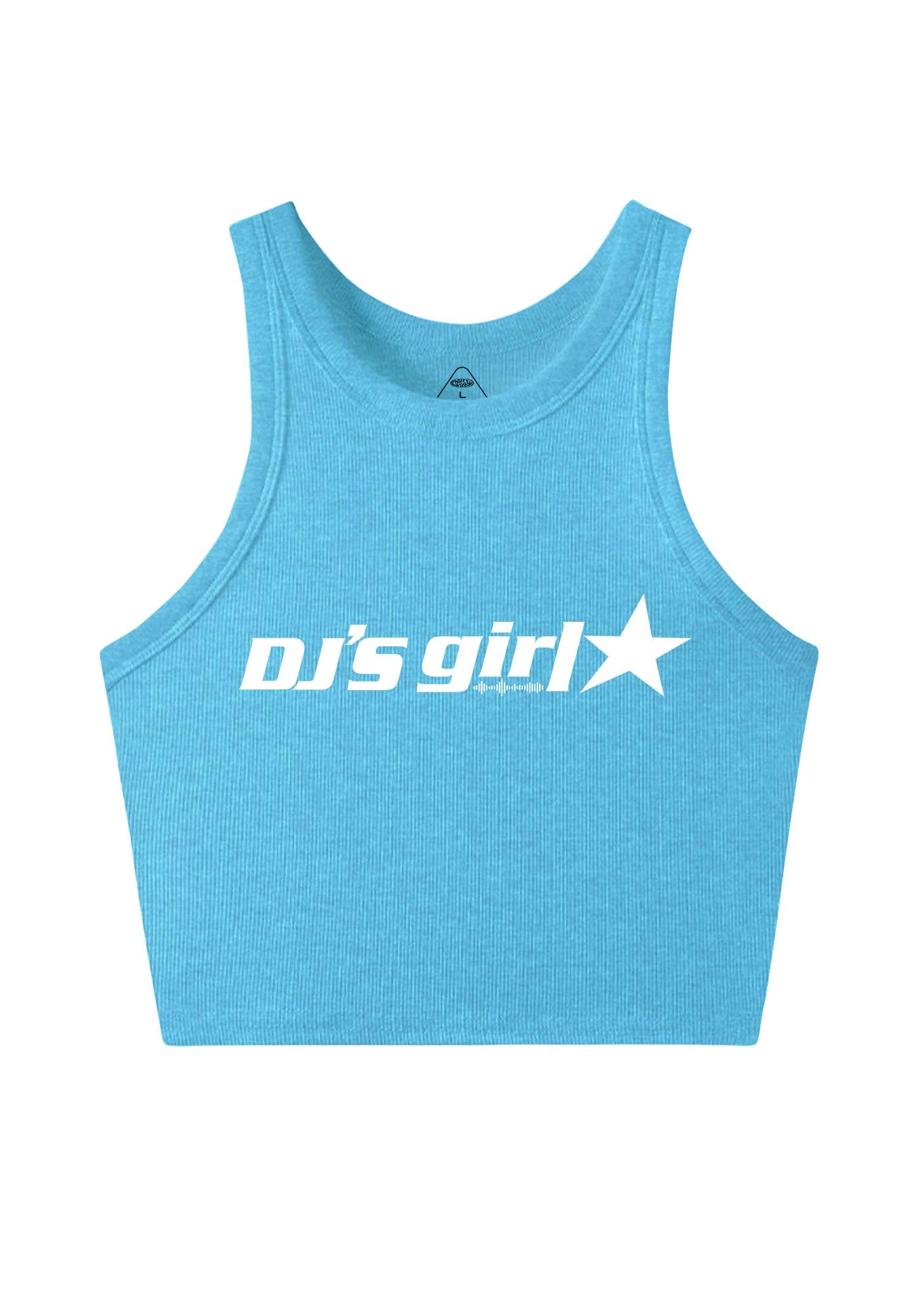 DJs Girl Y2K Crop Tank Top Cherrykitten
