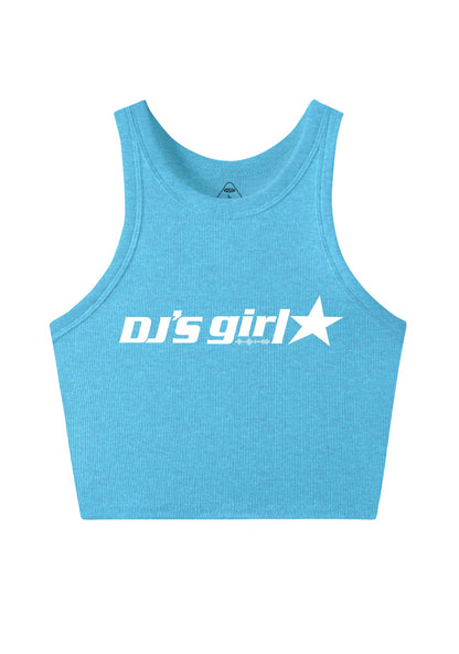 DJs Girl Y2K Crop Tank Top Cherrykitten