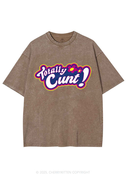 Totally Cxxt Y2K Shirts Washed Tee Cherrykitten