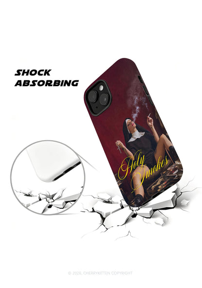 Holy Smokes Nun Y2K Phone Case Cherrykitten