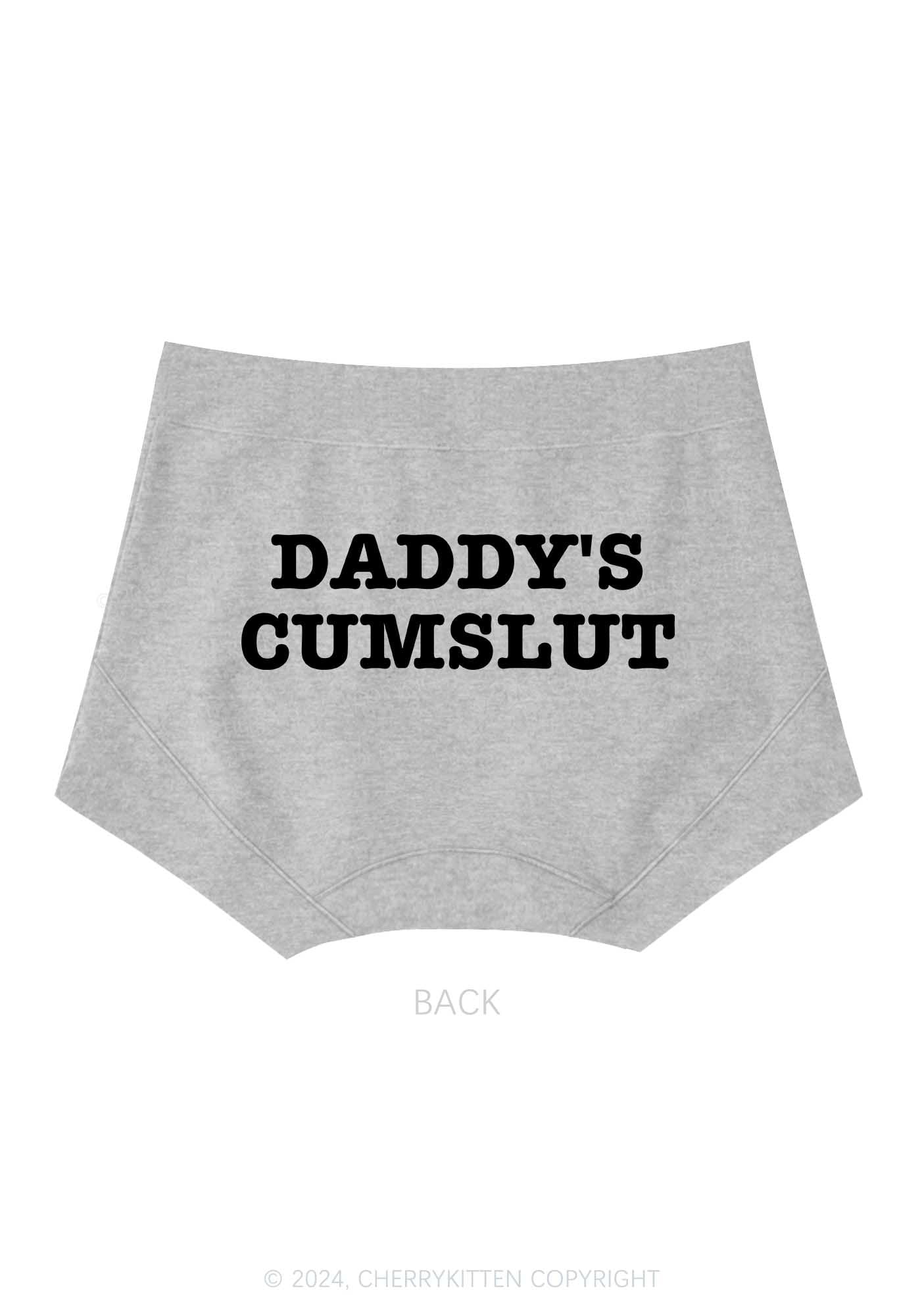 Daddy's Slxt Y2K Mid Rise Waist Boyshort Cherrykitten