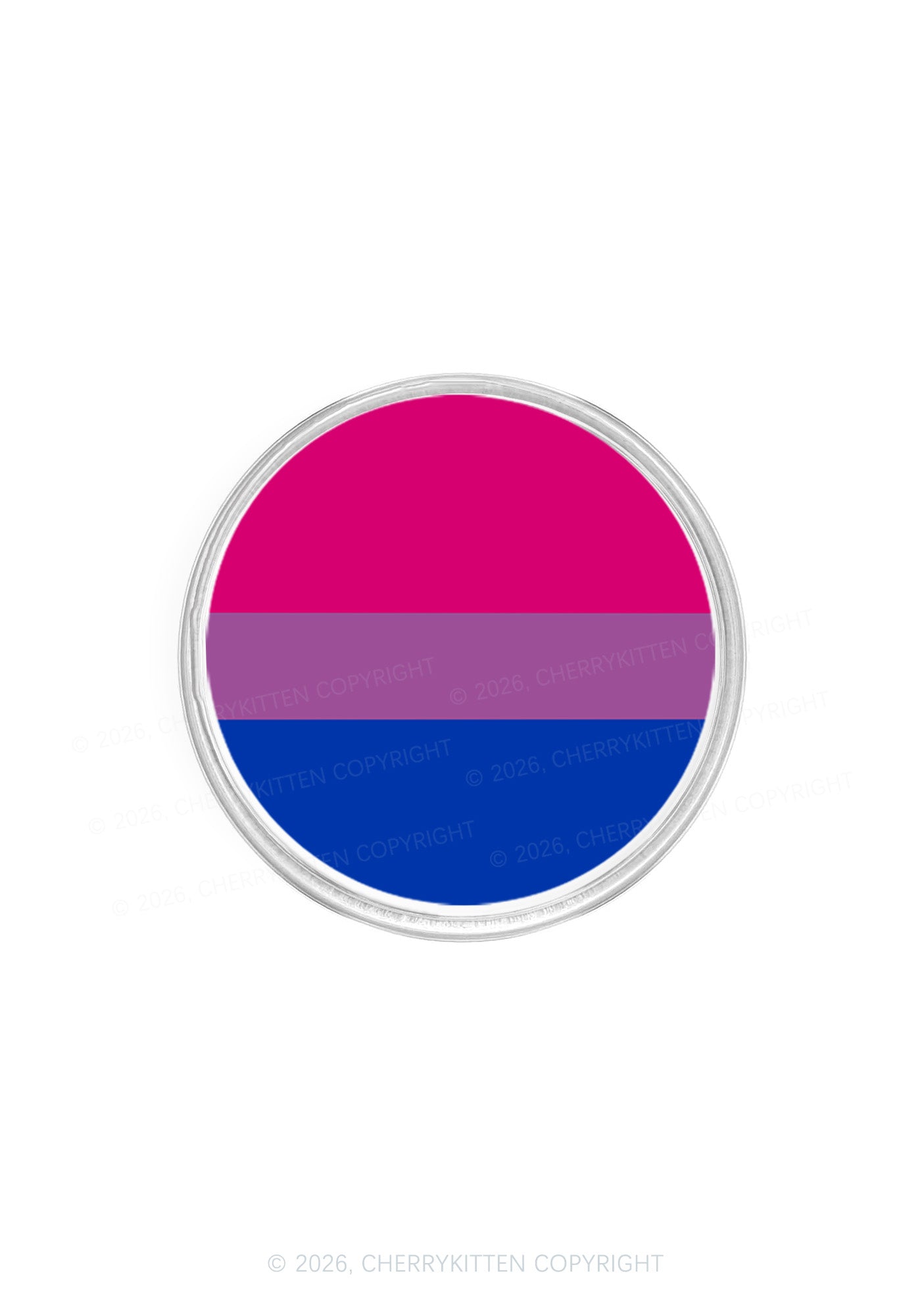 Bisexual Stripes Pride Y2K Magnetic Phone Grip Holder Cherrykitten