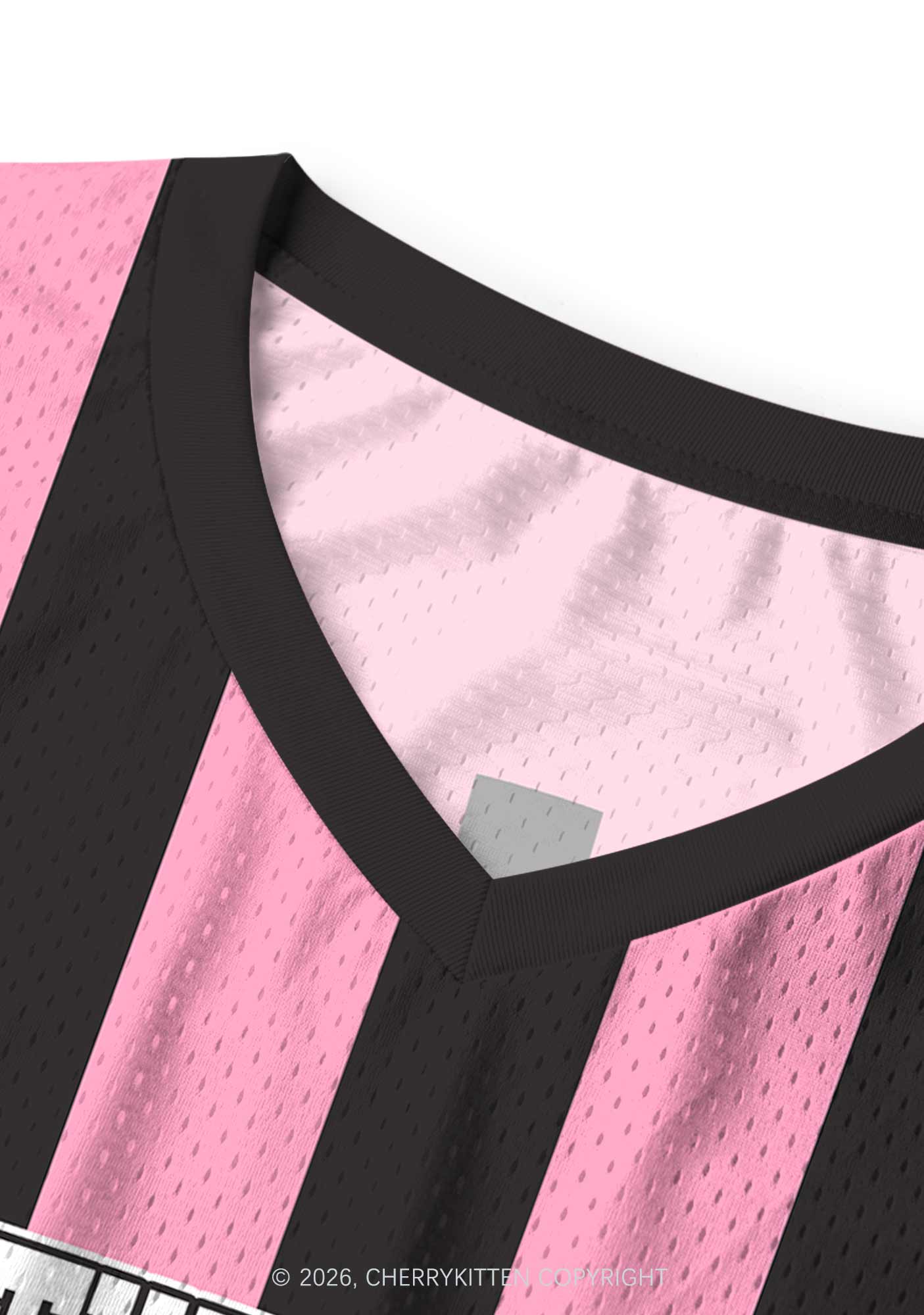 Pink Stripes She Them Txtties Pride Y2K Sport Jersey Tank Cherrykitten