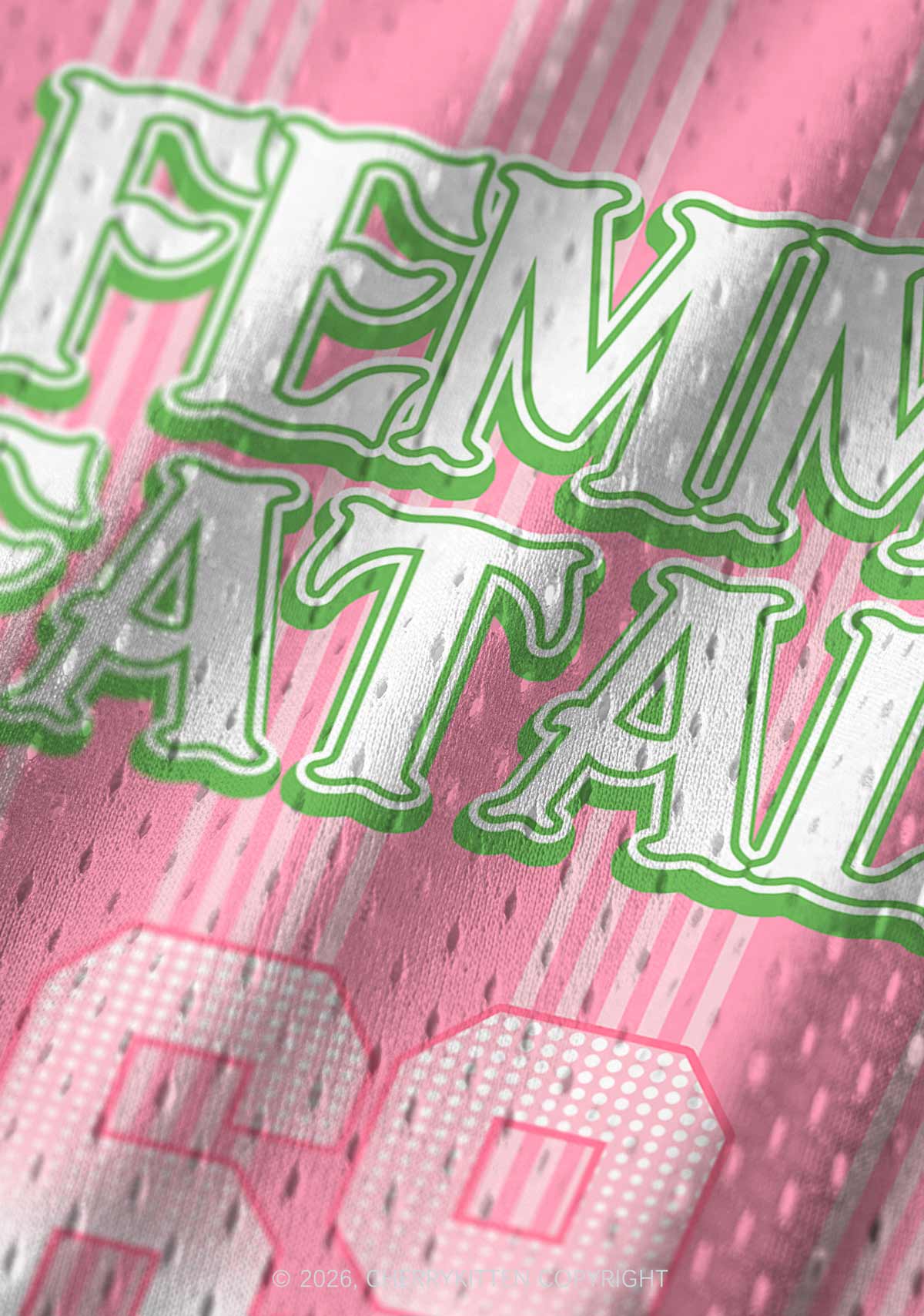 Femme Fatale Pride Y2K Sport Jersey Tank Cherrykitten