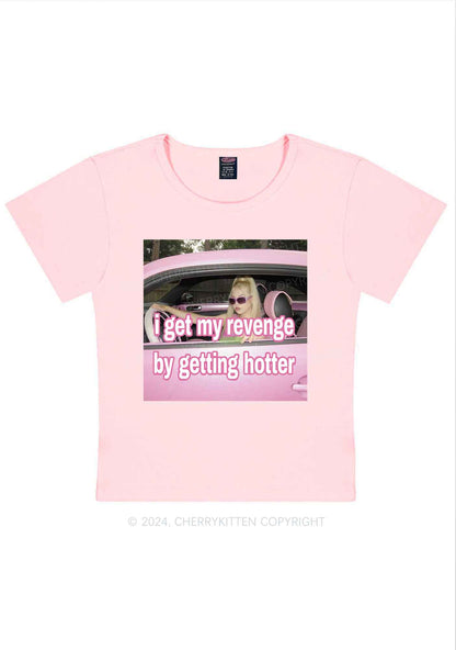 Get My Revenge Y2K Baby Tee Cherrykitten