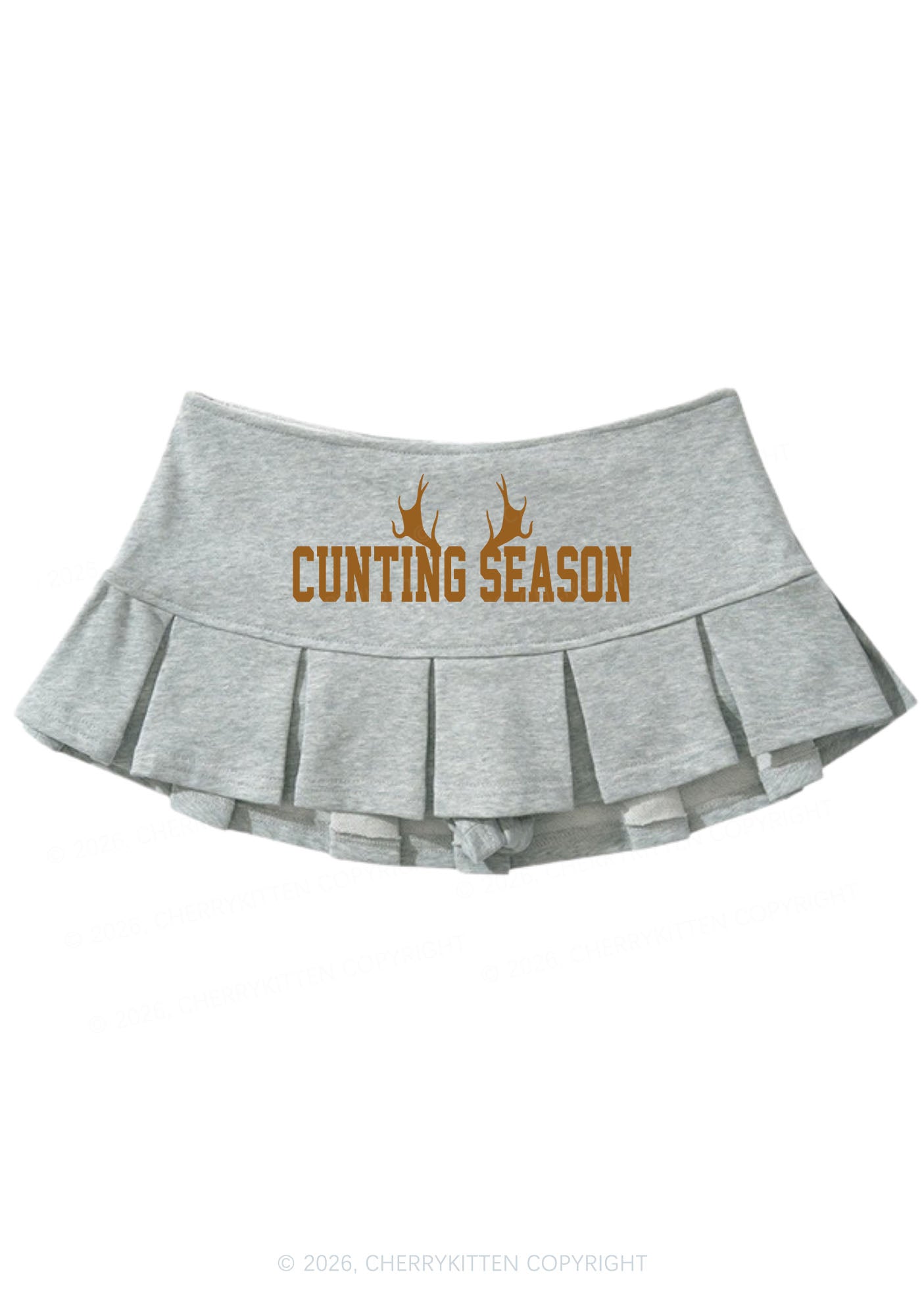 Cunting Season Y2K Mini Pleated Skirts Cherrykitten