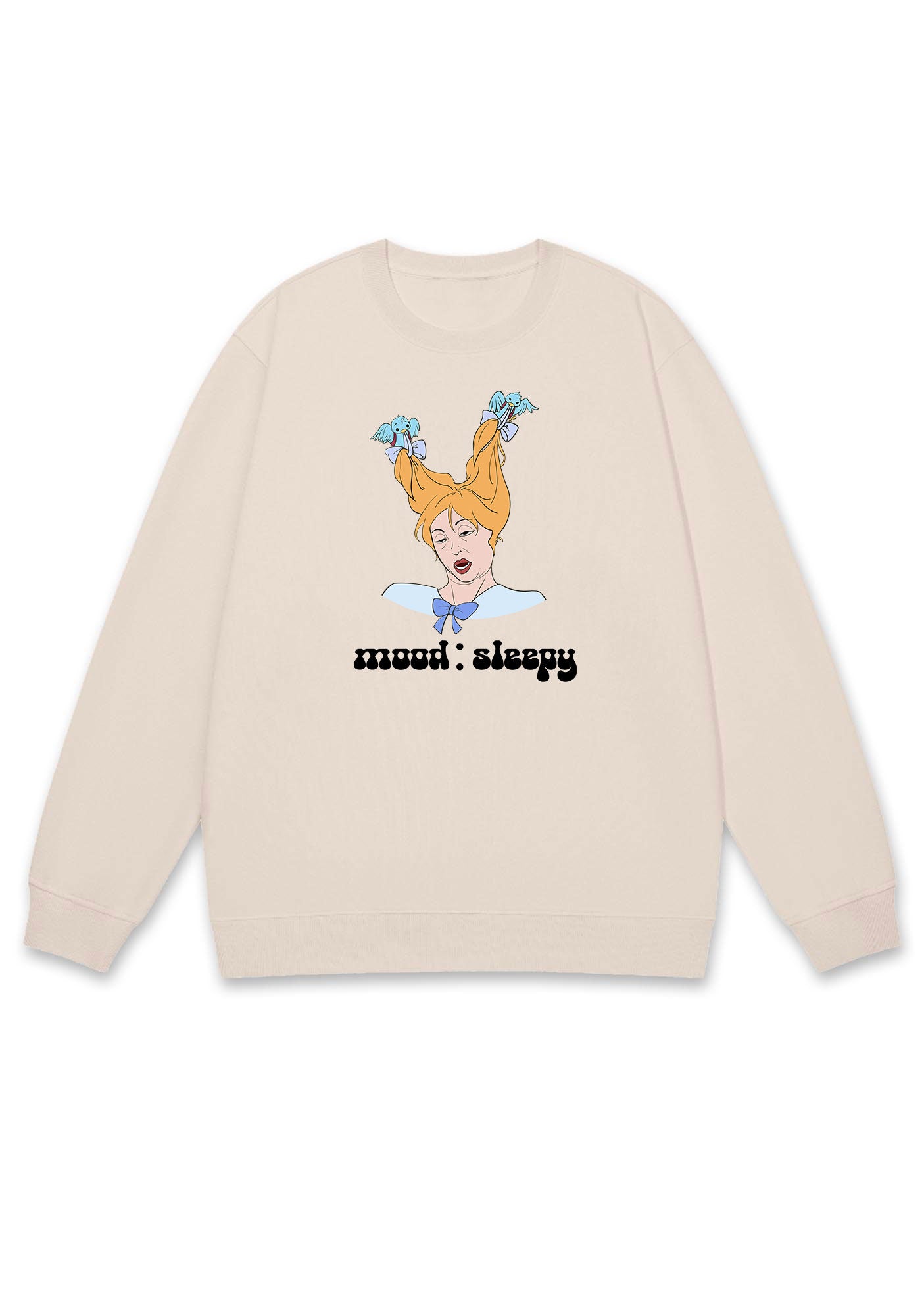 Mood Sleepy Girl Y2K Sweatshirt