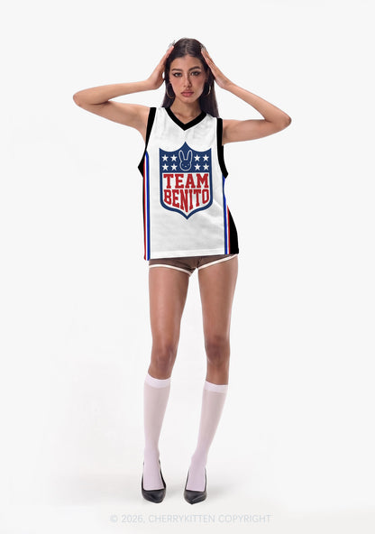 Team Bunny Y2K Sport Jersey Tank Cherrykitten
