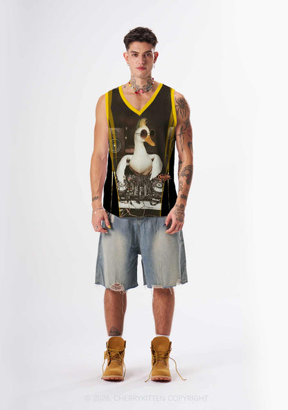 Sunglasses DJ Duck Y2K Sport Jersey Tank Cherrykitten