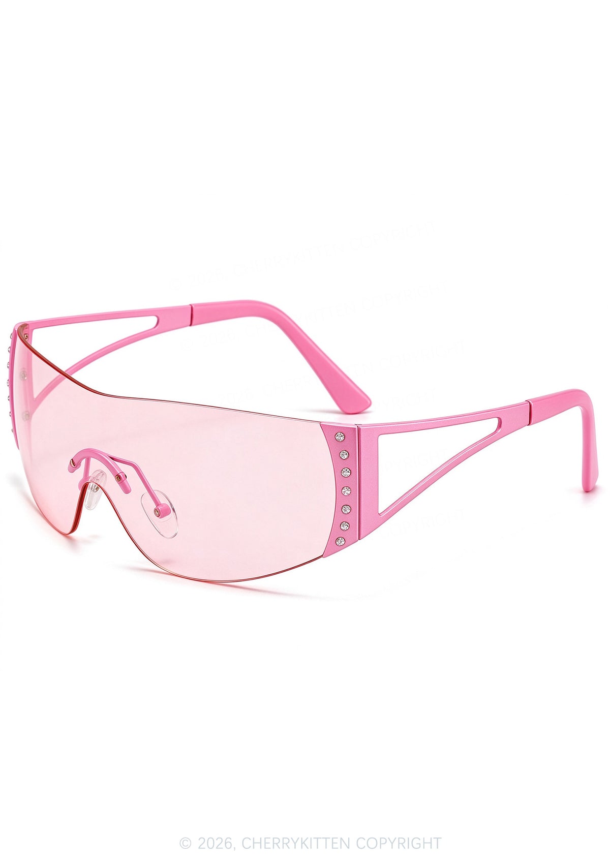 Pentagram Metal Y2K Sunglasses Cherrykitten